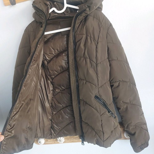 Khaki women's jacket like new, regular fit, size small