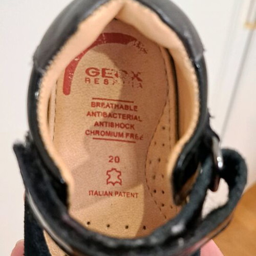 Geox No 20 Baby Leather Anatomical Shoes Like New