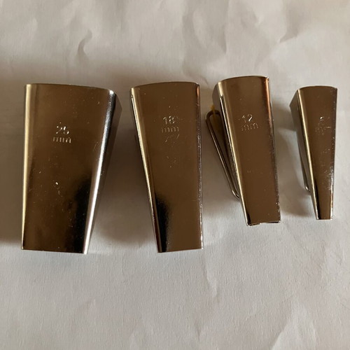 Set of Devices for Making Piping in Four Widths 6mm, 12mm, 18mm, 25mm Like New