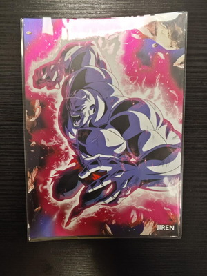 Dragon Ball postcard Jiren like new (10x15cm)