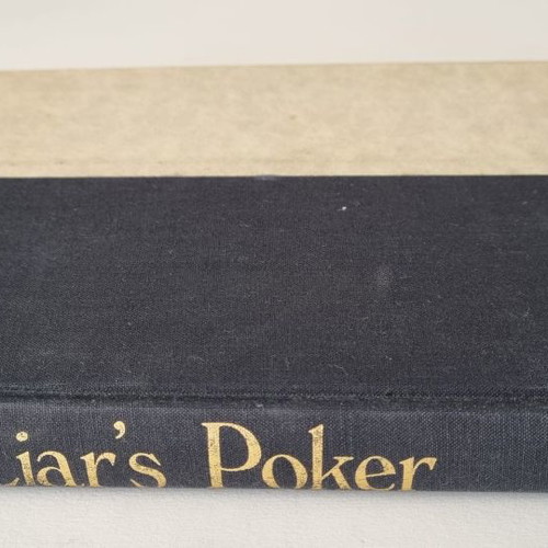 Liar's Poker book by Michael Lewis like new