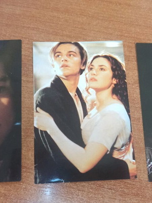 Leonardo DiCaprio collectible cards like new, pack of 11 (1998)