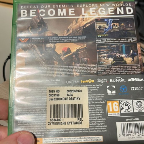 Destiny Xbox One used complete
