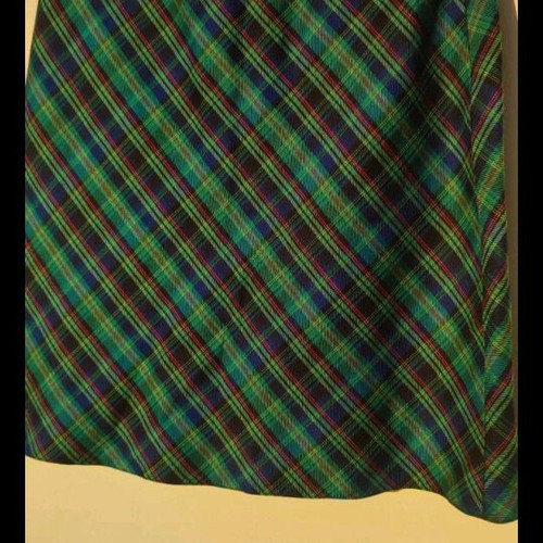 Vintage wool skirt like new, multicolor, size 4XL