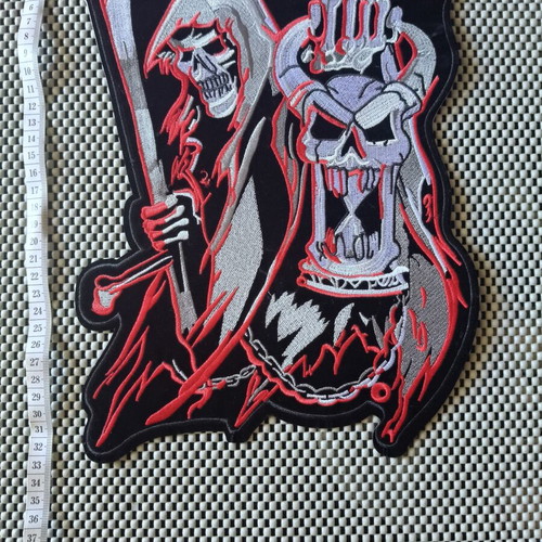 Patch 33x23 cm unused, iron-on or sewn back