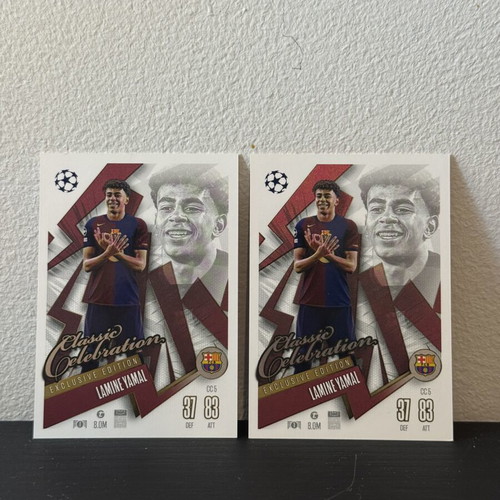 Lamine Yamal Classic Celebrations Card new