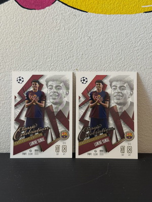 Lamine Yamal Classic Celebrations Card new