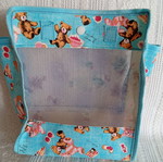 Bag envelope 27x23 cm used with button