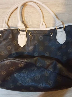Handbag medium size like new, brown and beige