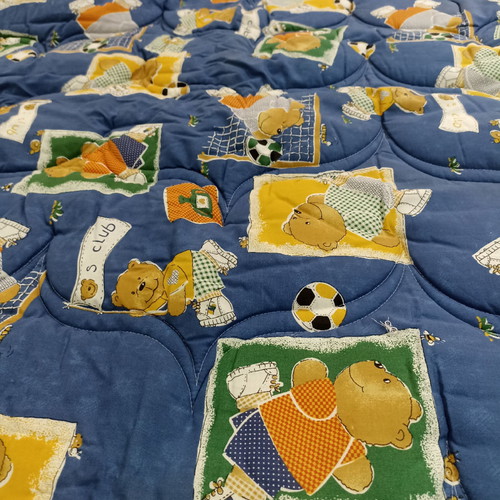 Double quilt new, reversible with cotton fabric