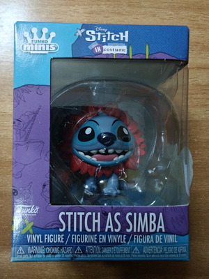 Funko Minis Stitch as Simba new