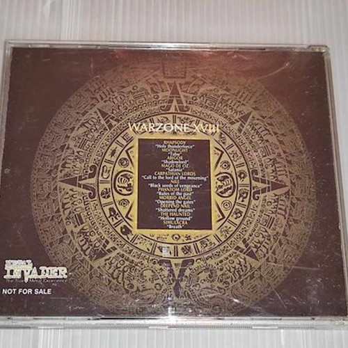 Warzone XVIII CD used, metal