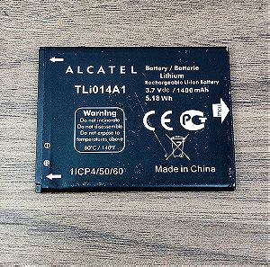Alcatel TLi014A1 Γνήσια μπαταρία τηλεφώνου για Μοντέλα Alcatel 4010/D 4030/D/A 1400mAh