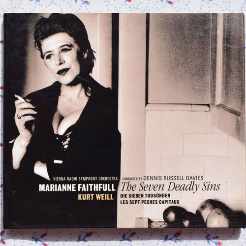 Marianne Faithfull The Seven Deadly Sins CD used