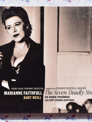 Marianne Faithfull The Seven Deadly Sins CD used