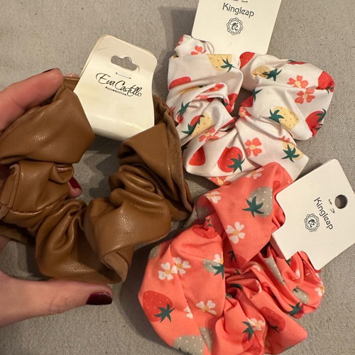 Hair scrunchies new in various designs