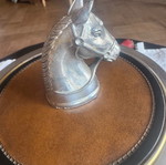 Vintage Equestrian Ice Bucket 70s, like new