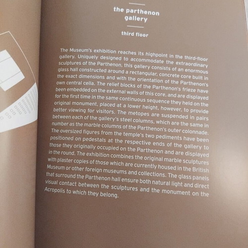 Acropolis Museum Guide in perfect condition