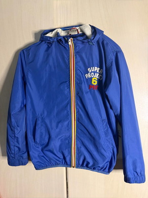 Matoufrance windbreaker blue like new for boy 12 years 152 cm