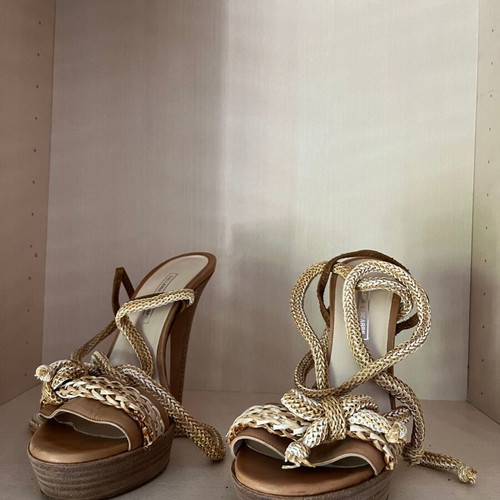Galleria di Scarpe leather sandals size 38, like new