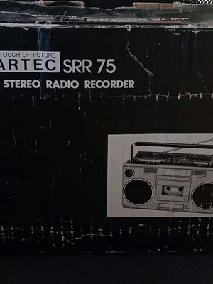 Artec vintage stereo like new in original box