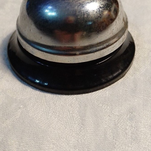 Reception bell used, hotel office equipment