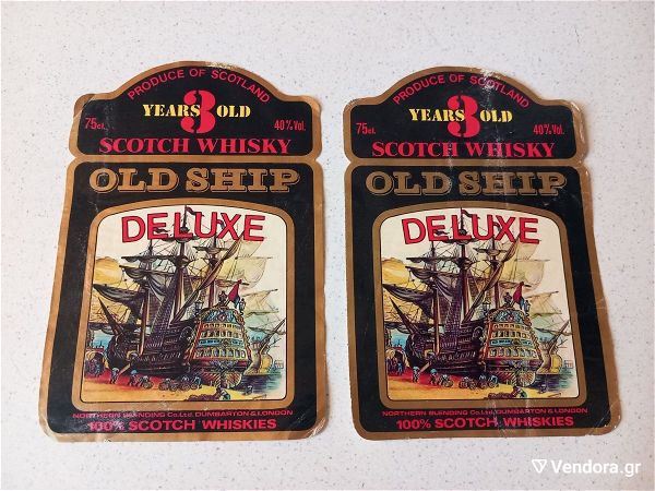  etiketa - Old Ship Deluxe Scotch Whisky