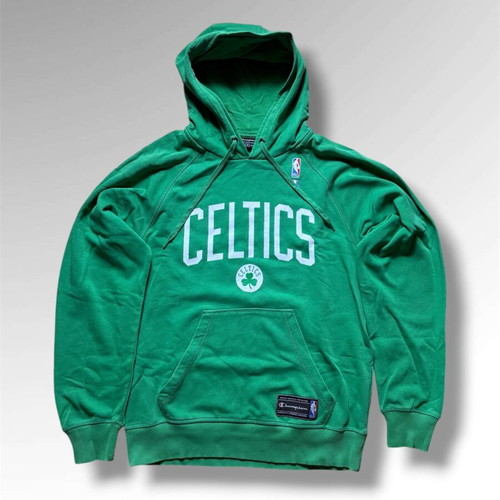 Champion Boston Celtics Hoodie men's small like new, green