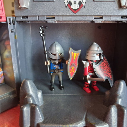 Playmobil Take Along Play Boxes set: Knights castle & Princess palace, 2 pieces