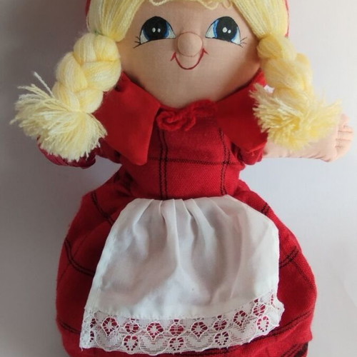Puppet doll Little Red Riding Hood used