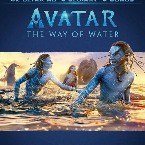 Avatar The Way of Water 4K Ultra HD Blu-ray new without Greek subtitles