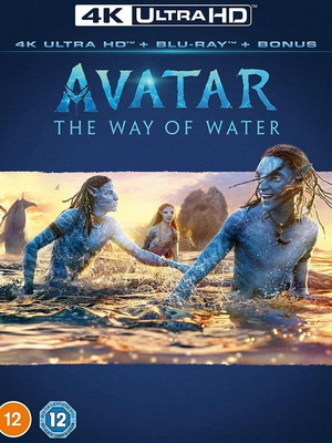 Avatar The Way of Water 4K Ultra HD Blu-ray new without Greek subtitles