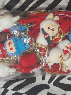 Labubu Coca-Cola Keychain new surprise figure