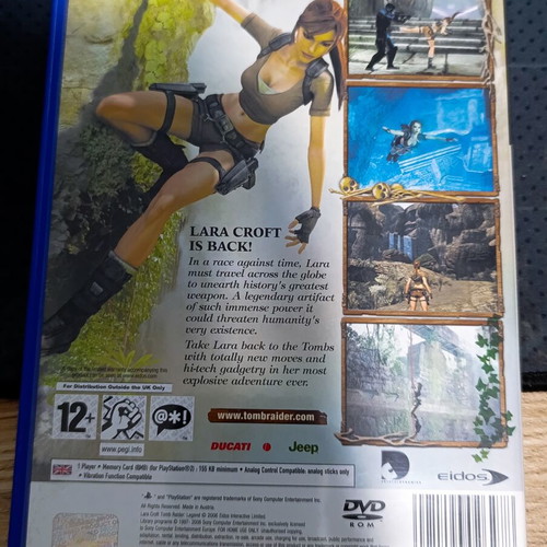 Tomb Raider Legend PS2 game in excellent condition