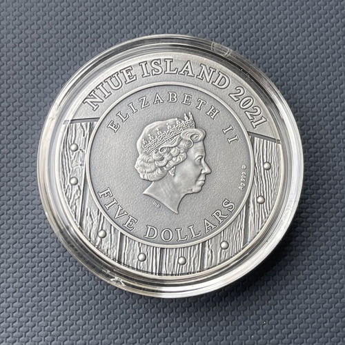 Silver coin Great Warriors Mulan new, limited edition 555 pcs