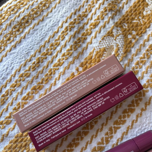 Rhode Peptide Lip Tint new, Toast and Raspberry Jelly shades
