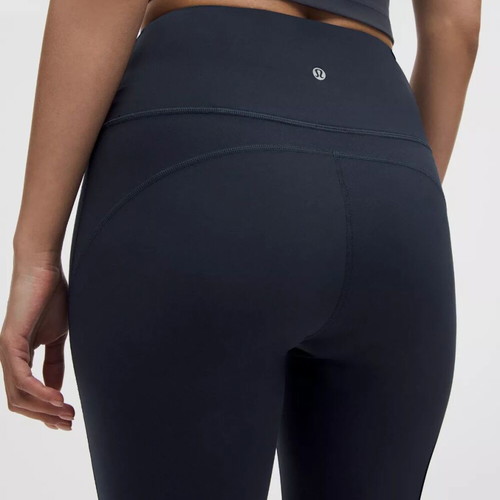 Lululemon black yoga pants, super-high rise, XXL