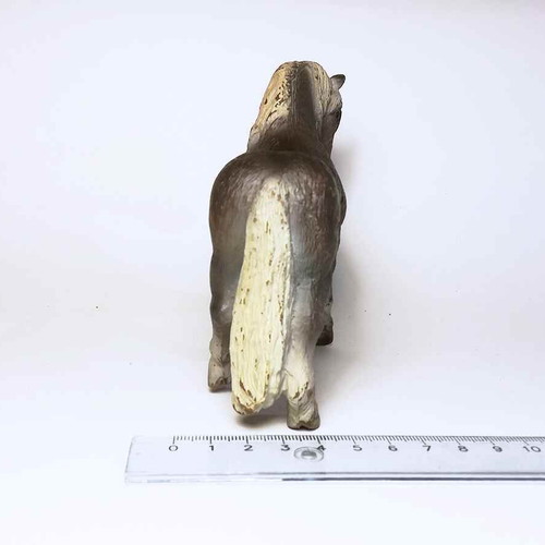 Horse plastic figure used Schwarzwalder Kaltblut bullyland