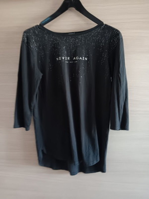 Γυναικεία μπλούζα Zara με μανίκι 3/4, σε πολύ καλή κατάσταση