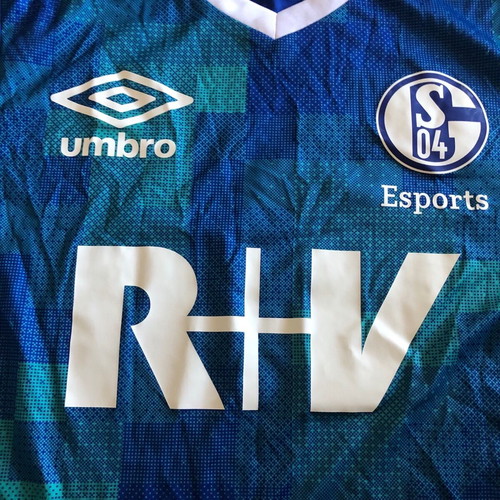 Umbro FC Schalke 04 football jersey used size Large