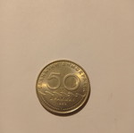 50 Drachma Coins Solon 1980 used, very good condition