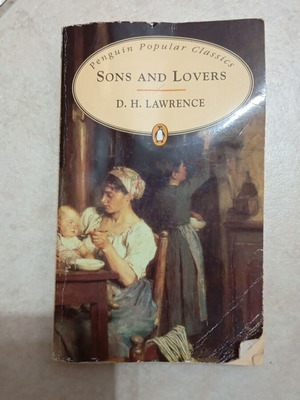 Sons and Lovers book by D.H Lawrence like new, English