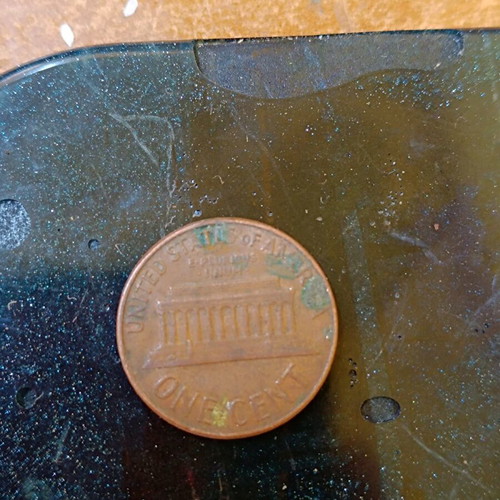 Dollar coin used, 1 cent 1962