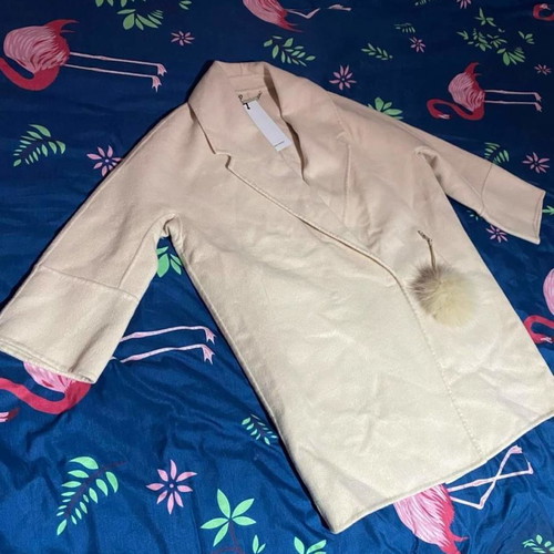 Vero Moda coat new, size L, white cream