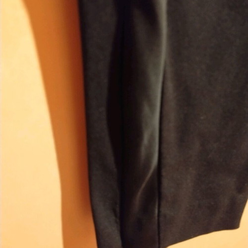 Zara black pants like new size S with zipper at hem