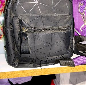 Τσάντα μαύρη μικρή backpack