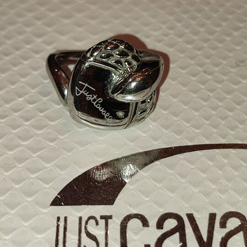 Just Cavalli ring used, stainless steel