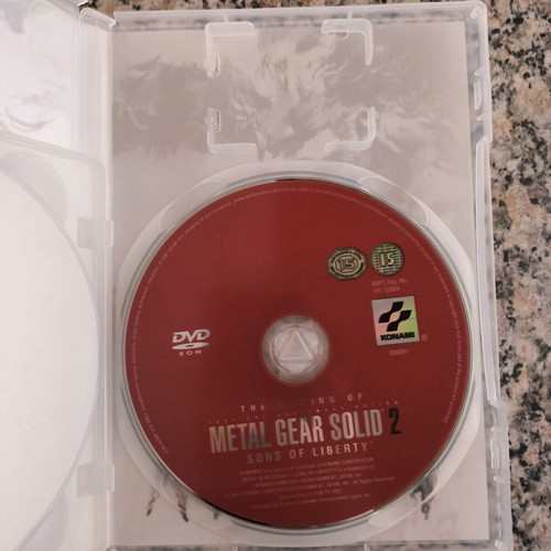Metal Gear Solid 2 Sons of Liberty PS2 game PAL