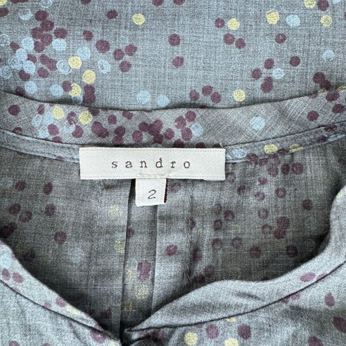 Sandro Polka Dot Dress like new