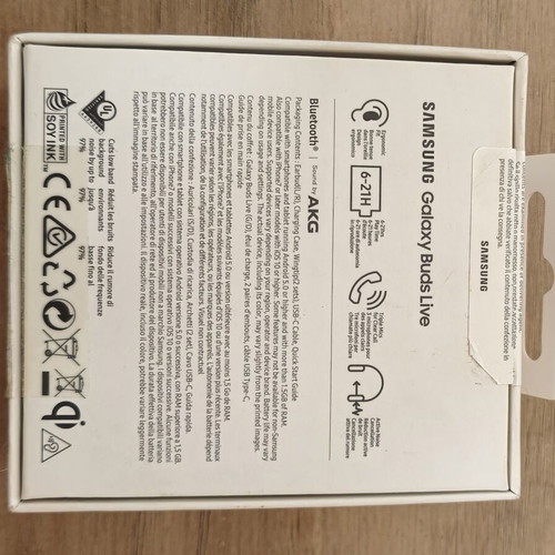Samsung Galaxy Buds Live mystic black like new